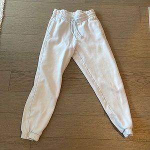 Aritzia TNA sweat pants, light blue